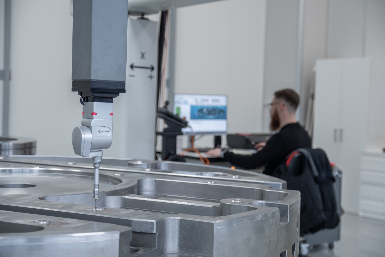Large three-dimensional measuring machine, already operational at TDG